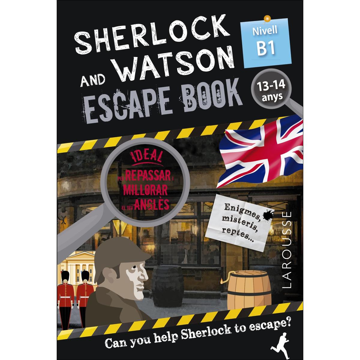 Imagem 0 de Sherlock & Watson. Escape book per repassar anglès. 13-14 anys (Capa mole)