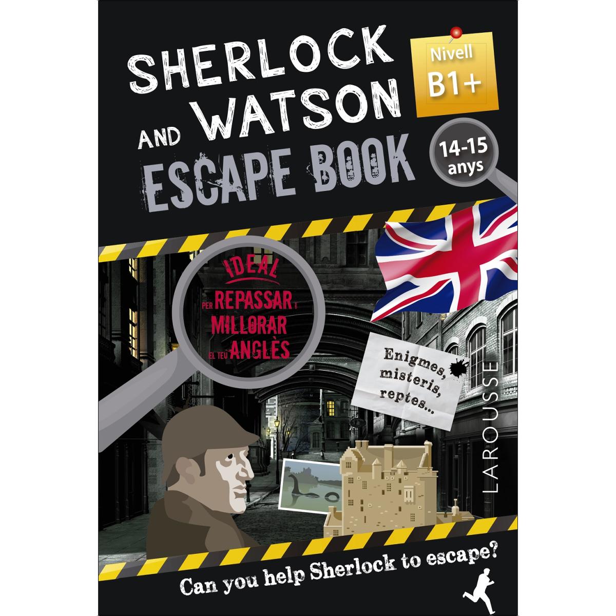Sherlock & Watson. Escape book per repassar anglès. 14-15 anys (Capa mole) 1