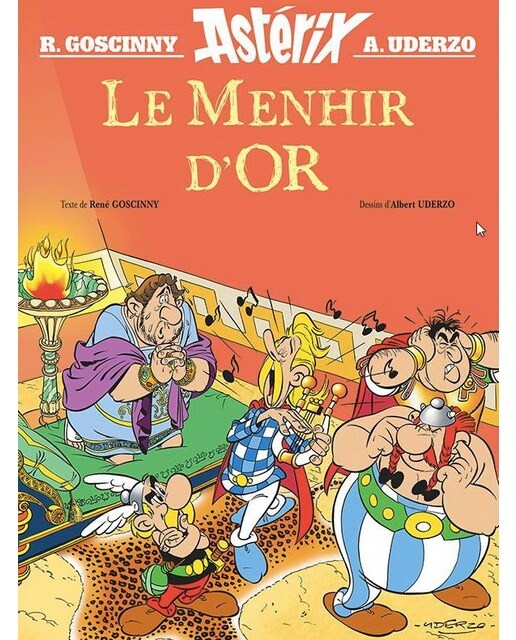Asterix le menhir d'or 1