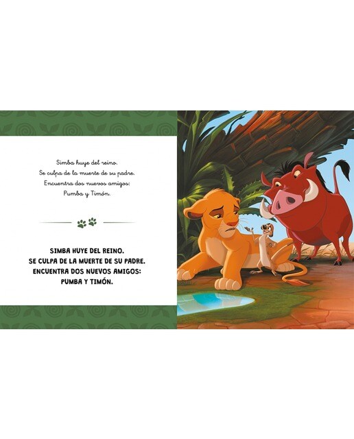 El Rey León. Ya leo solo (Disney. Lectoescritura): Con textos en letra ligada y mayúscula (Capa mole) 4