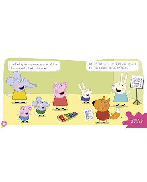 Un cuento para cada letra: j, ge, gi, ll, ñ, ch, x, k, w, güe-güi (Leo con Peppa Pig 5) (Capa mole) 4