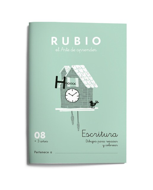 Imagem 0 de Escritura RUBIO 08 (dibujos) (Capa mole)