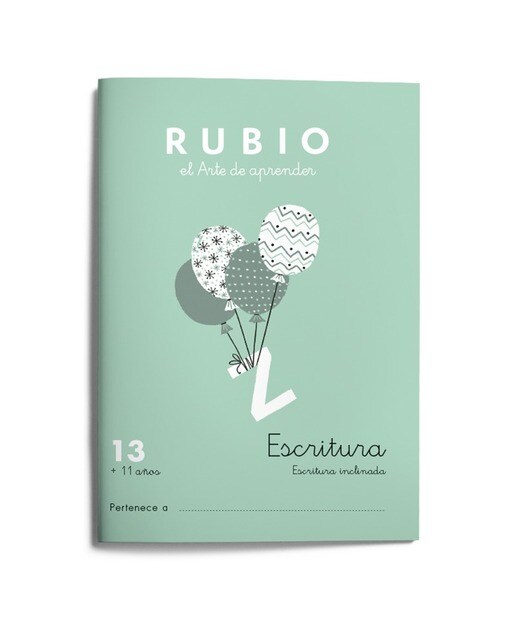 Escritura RUBIO 13 (Capa mole) 1