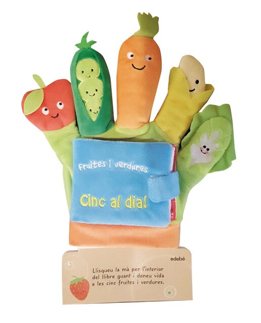 LLIBRE GUANT FRUITES I VERDURES: CINC AL DIA 1