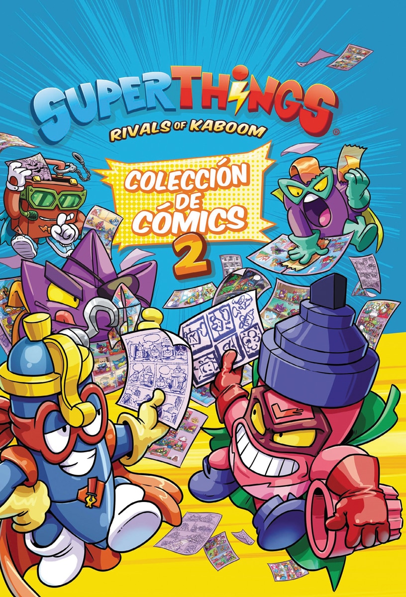 Libro del Coleccionista de Cómics Superthings - Series 4, 5 y Secret Spies (Capa dura) 2