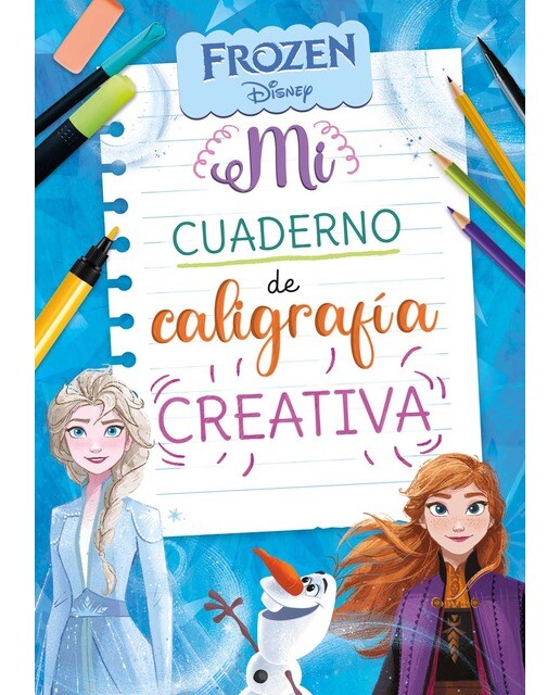 Frozen. Mi cuaderno de caligrafía creativa (Disney. Primeros aprendizajes) (Capa mole) 1
