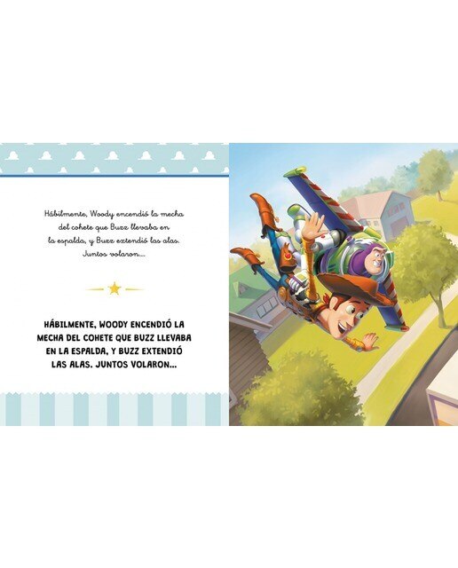 Toy Story. Ya leo solo (Disney. Lectoescritura): Con textos en letra ligada y mayúscula (Capa mole) 4