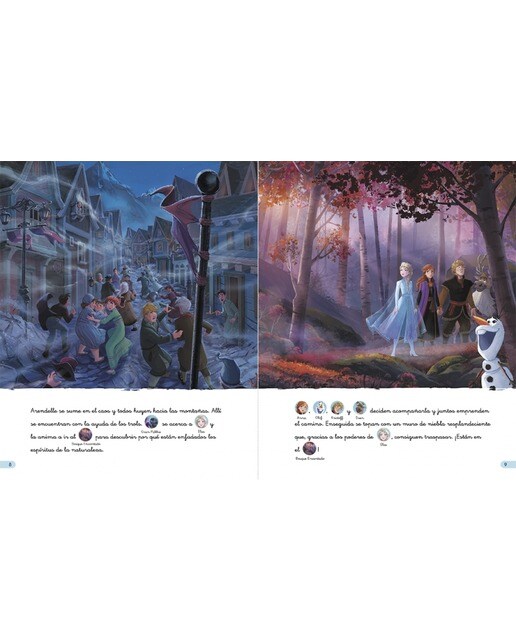 Frozen II. Leo con pictogramas (Disney. Lectoescritura) (Capa dura) 4