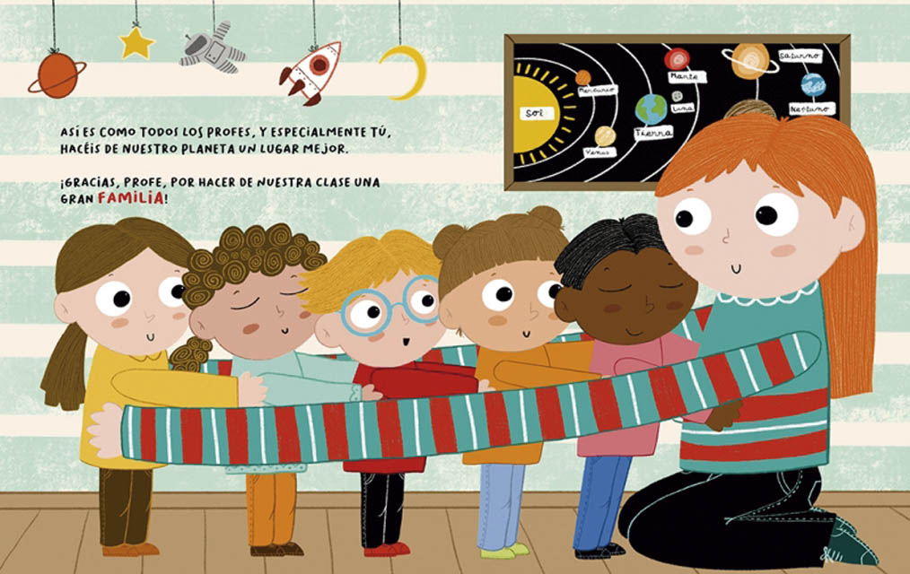 Profe, eres de otro planeta: Un homenaje a los profesores y profesoras de infantil (Capa dura) 4