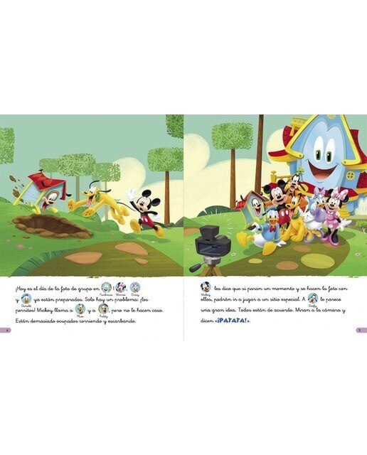 Mickey Mouse Funhouse. Leo con pictogramas. Dino-Perritos (Disney. Lectoescritura) (Capa dura) 4