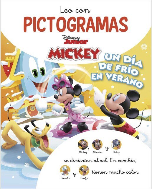 Mickey Mouse Funhouse. Leo con pictogramas. Un día de frío en verano (Disney. Lectoescritura) (Capa dura) 1