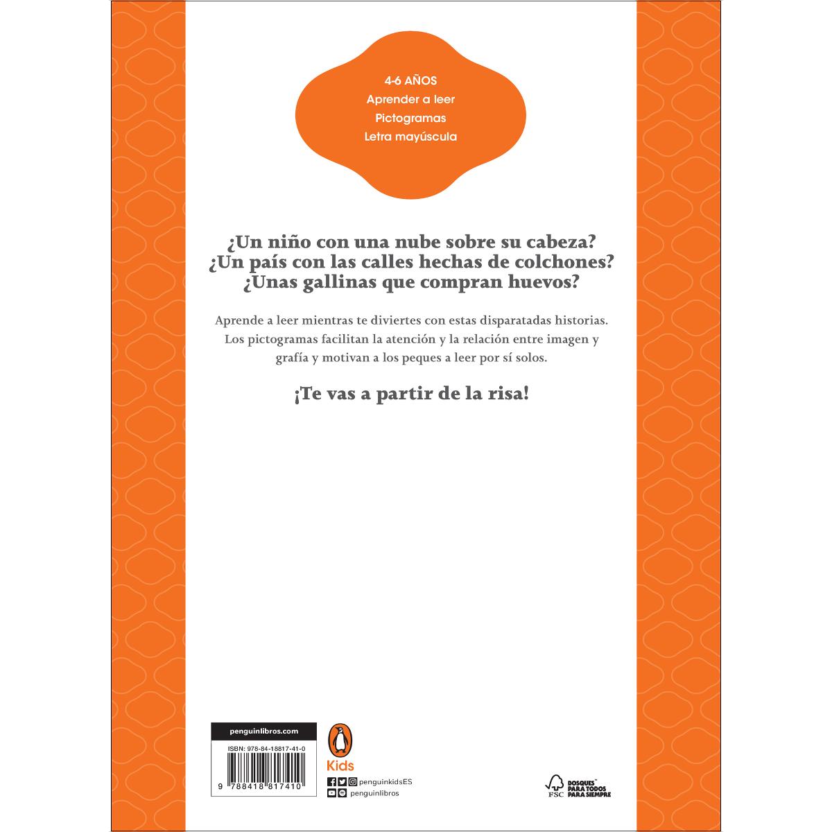 Más cuentos de risa para aprender a leer con pictogramas: Con letra mayúscula (Capa dura) 2