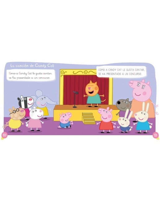 Peppa Pig. Lectoescritura - Leo con Peppa. Un cuento para cada letra: t, d, n, f, r/rr, h, c, q, p, gu, b, v, z, ce/ci: . (Capa dura) 3