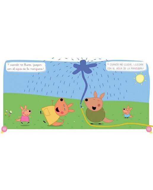 Peppa Pig. Lectoescritura - Leo con Peppa. Un cuento para cada letra: t, d, n, f, r/rr, h, c, q, p, gu, b, v, z, ce/ci: . (Capa dura) 6