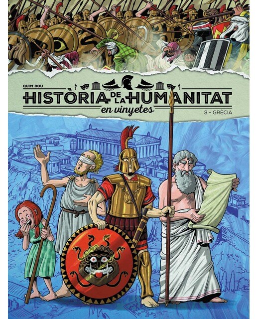 HISTÒRIA DE LA HUMANITAT EN VINYETES VOL. 3: GRÈCIA (Capa dura) 1