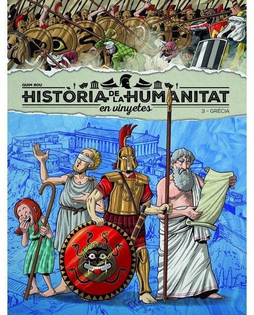 Imagem 0 de HISTORIA DE LA HUMANIDAD EN VIÑETAS VOL.3: GRECIA (Capa dura)