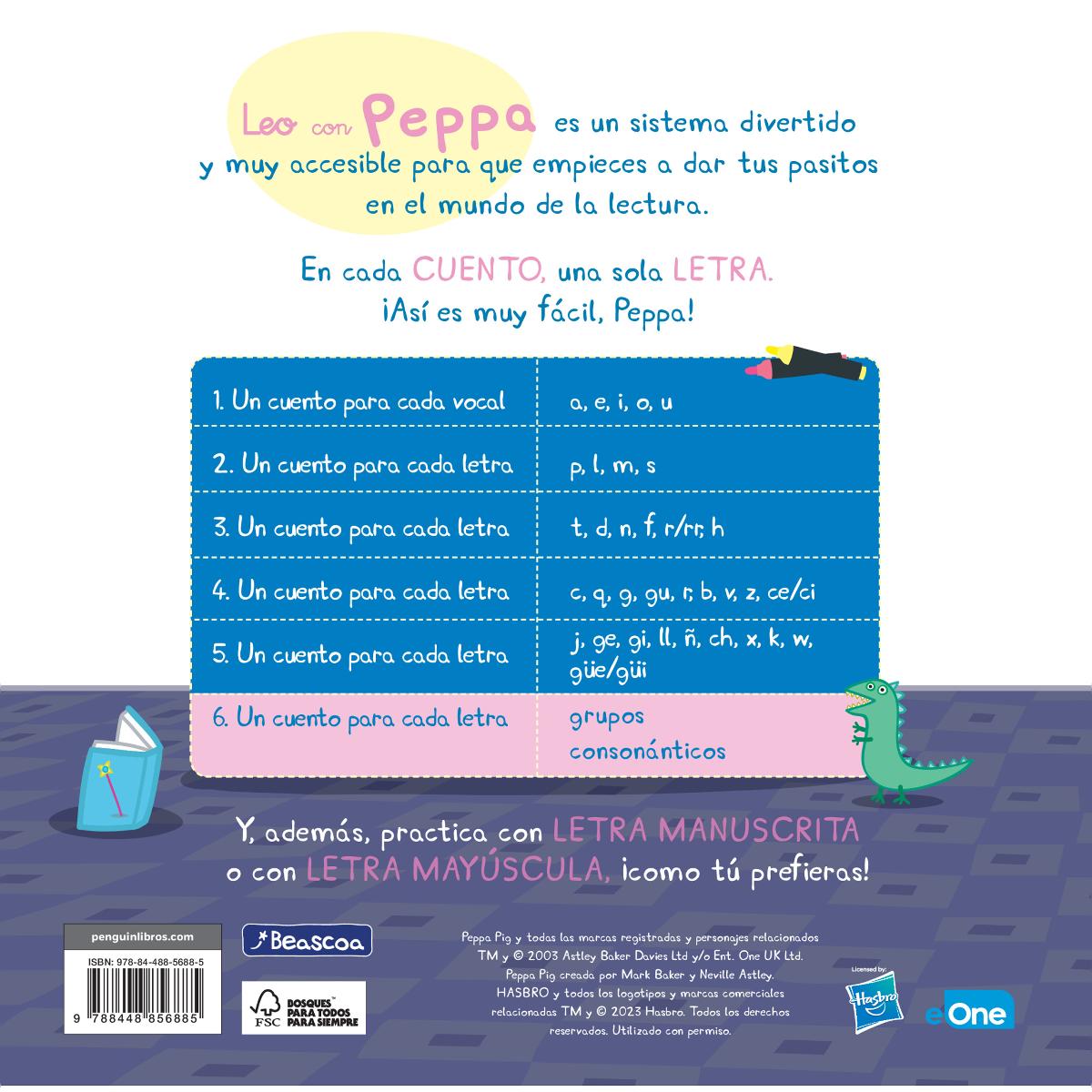 Un cuento para cada letra: Grupos consonánticos (Leo con Peppa Pig 6) (Capa mole) 2