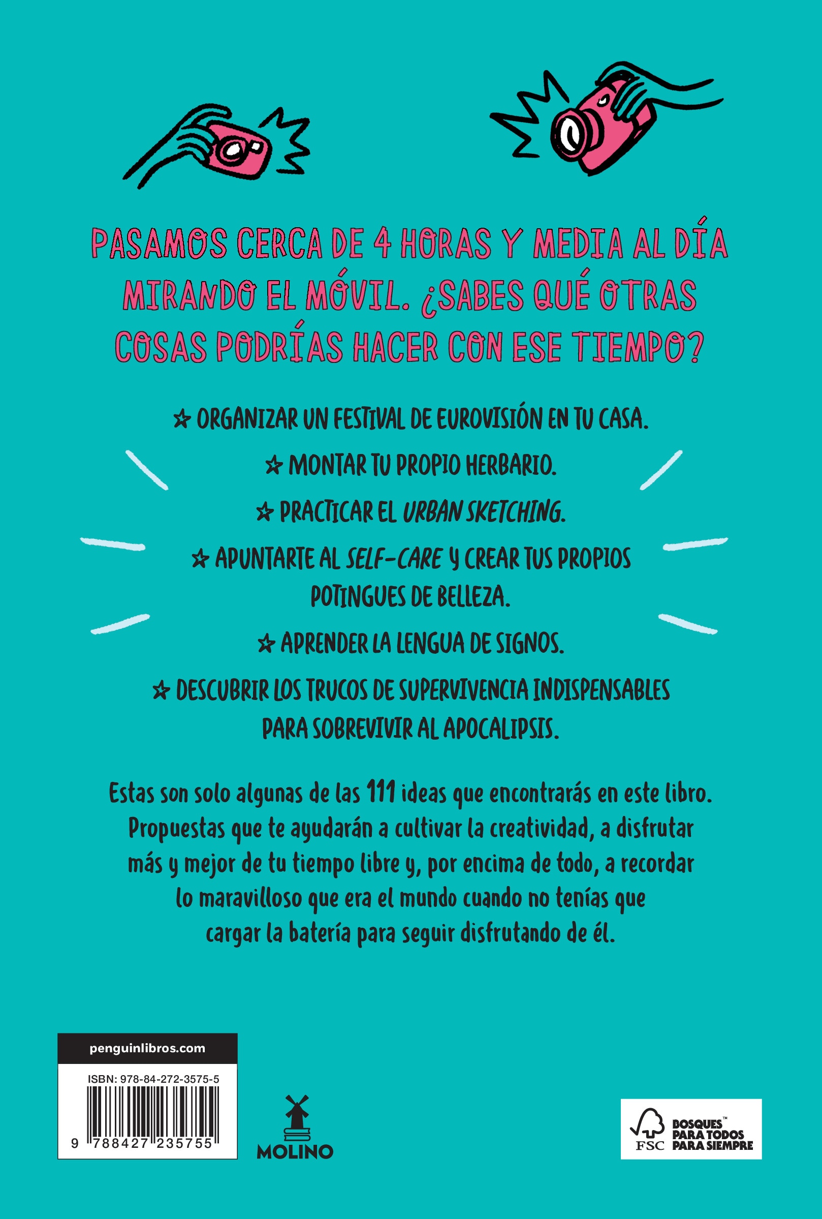 111 cosas que podrías hacer en lugar de mirar el móvil (111 cosas) (Capa mole) 2