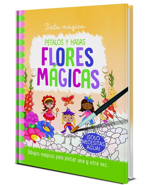 Imagen 1 de TINTA MÁGICA: FLORES MÁGICAS  (Tapa blanda)