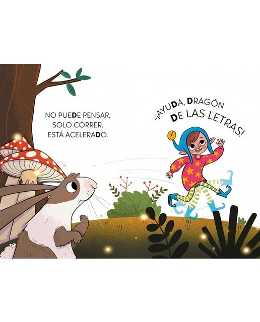 El dragón de las letras 3 - Un duende, un dragón y un problema... ¿con solución?: Aprender a leer con MAYÚSCULAS (a partir de 5 años) (Capa mole) 3