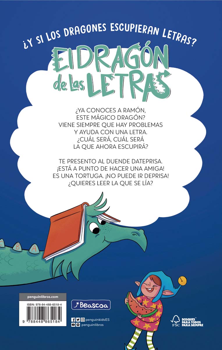 El dragón de las letras 3 - Un duende, un dragón y un problema... ¿con solución?: Aprender a leer con MAYÚSCULAS (a partir de 5 años) (Capa mole) 6