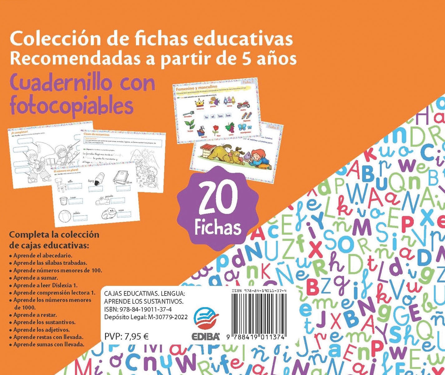 Cajas Educativas. Lengua: Aprende los sustantivos (Capa mole) 2