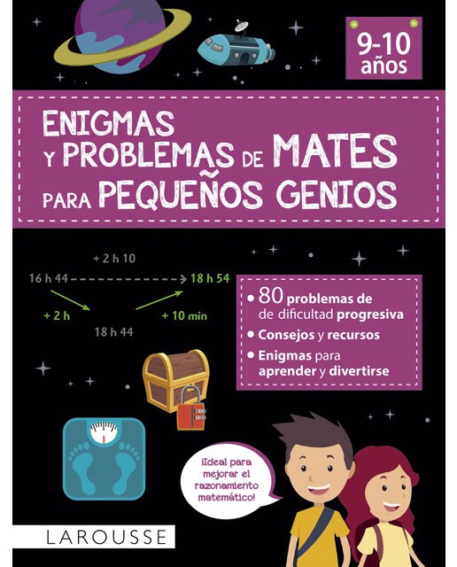 Enigmas y problemas de mates para pequeños genios (9-10 años) 1