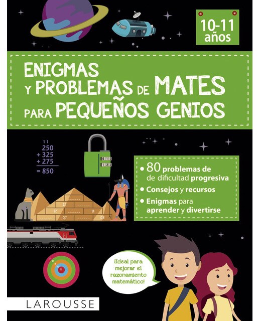 Imagem 0 de Enigmas y problemas de mates para pequeños genios (10-11 años)