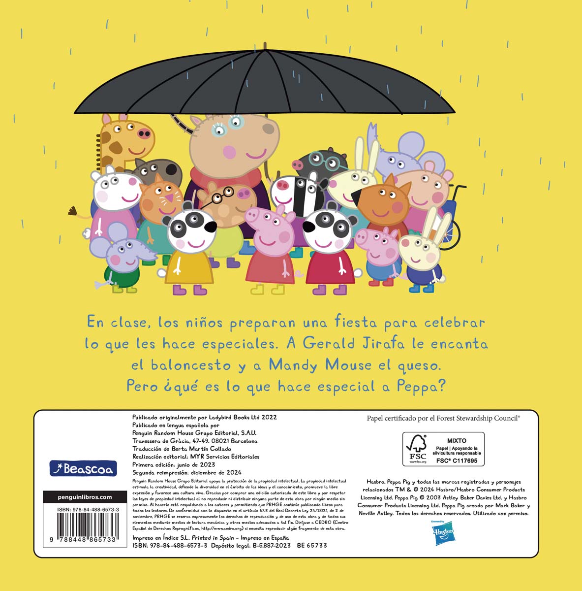 Peppa Pig. Un cuento - Peppa quiere a todo el mundo (Capa dura) 2