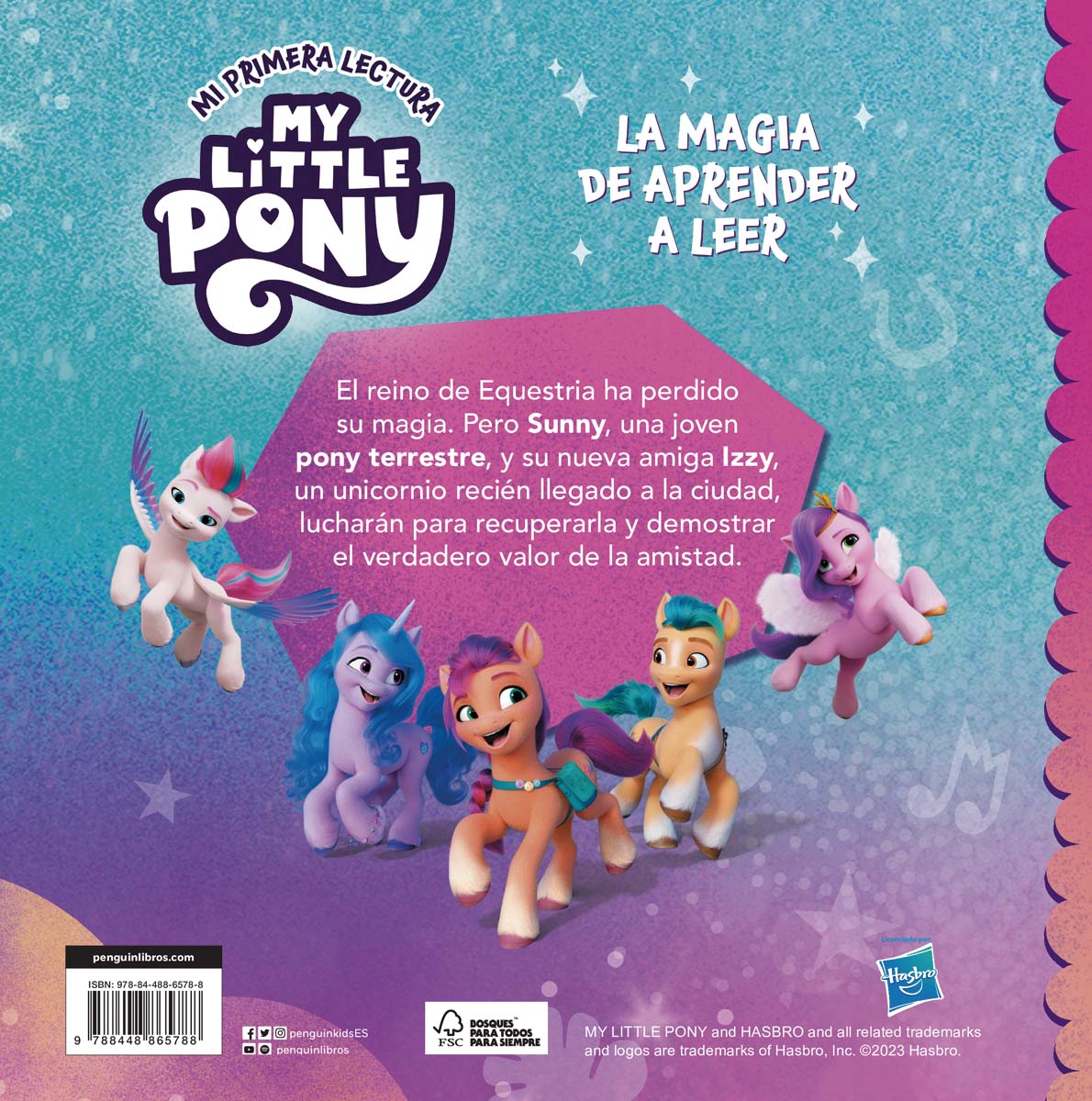 My Little Pony. Mi primera lectura - Una nueva generación (el cuento de la película): Letra mayúscula, frases cortas y vocabulario sencil (Capa dura) 4