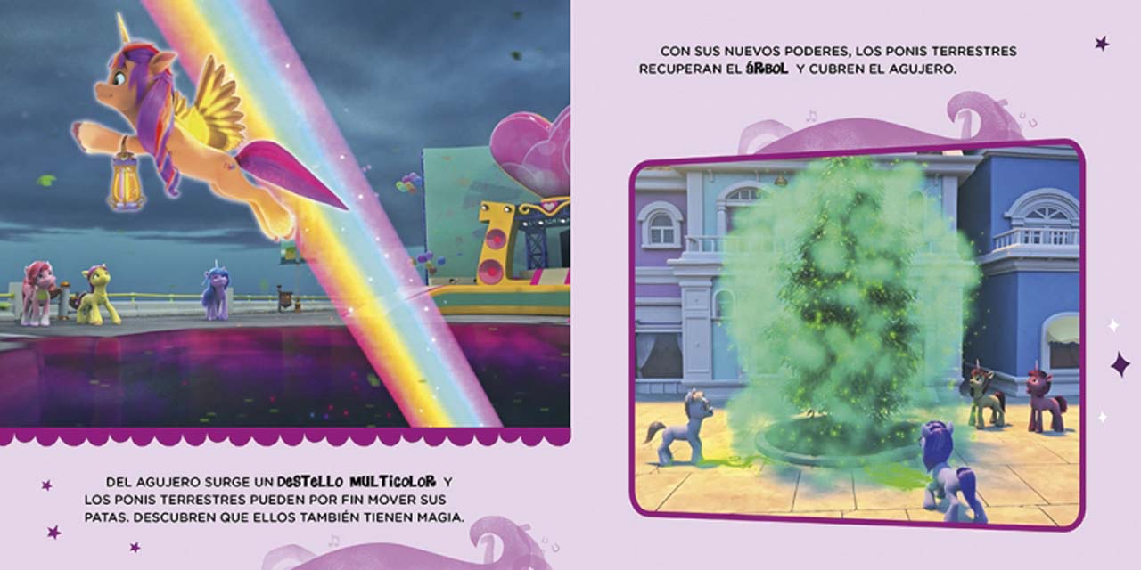 My Little Pony. Mi primera lectura - Deja tu marca: Letra mayúscula, frases cortas y vocabulario sencillo (Capa dura) 2