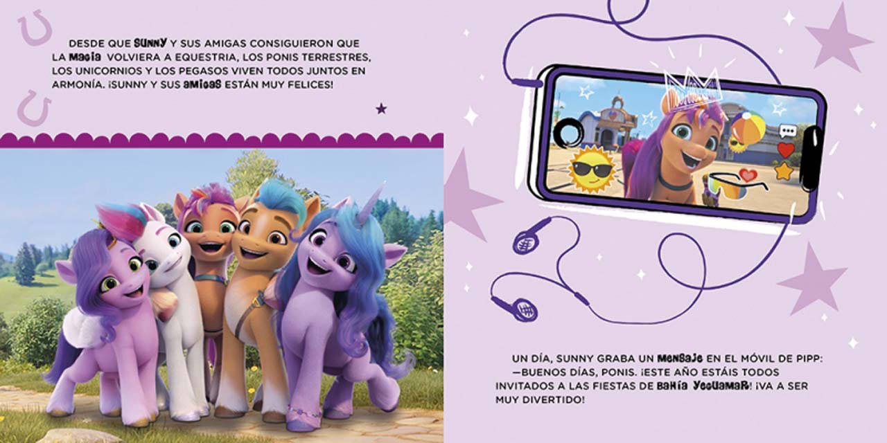 My Little Pony. Mi primera lectura - Deja tu marca: Letra mayúscula, frases cortas y vocabulario sencillo (Capa dura) 3