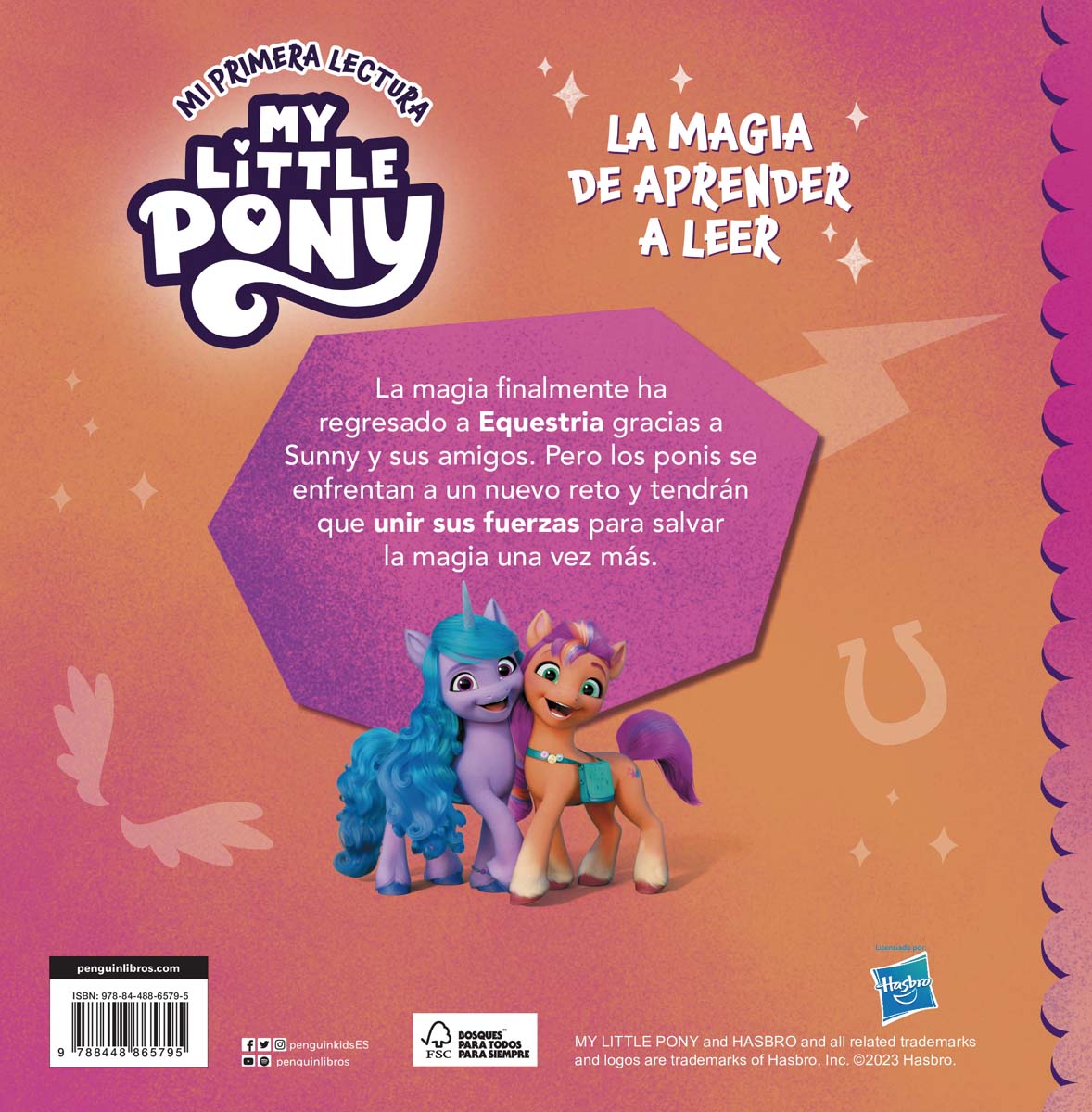 My Little Pony. Mi primera lectura - Deja tu marca: Letra mayúscula, frases cortas y vocabulario sencillo (Capa dura) 4
