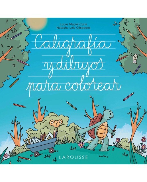 Caligrafía y dibujos para colorear (Capa mole) 1