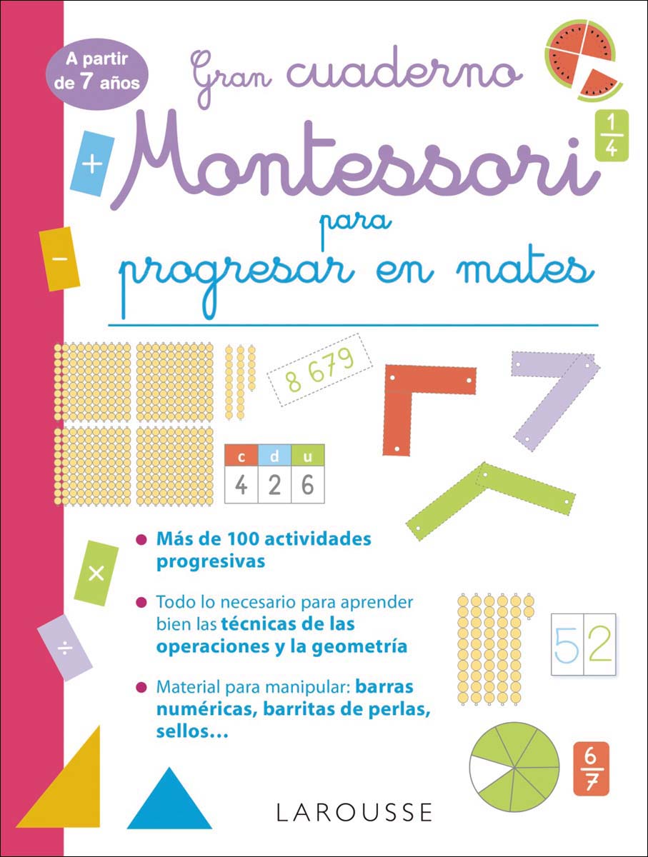 Imagem 0 de Gran cuaderno Montessori para progresar en mates. A partir de 7 años