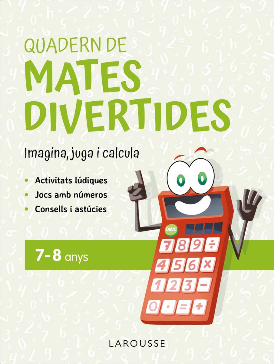 Imagem 0 de Quadern de mates divertides 7-8 anys: Imagina, juga i calcula