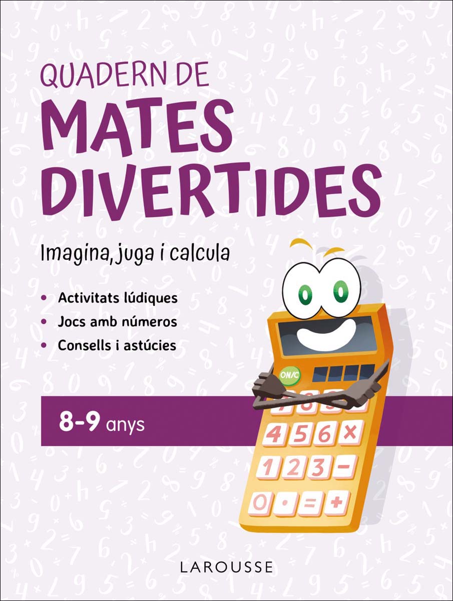 Imagem 0 de Quadern de mates divertides 8-9 anys: Imagina, juga i calcula