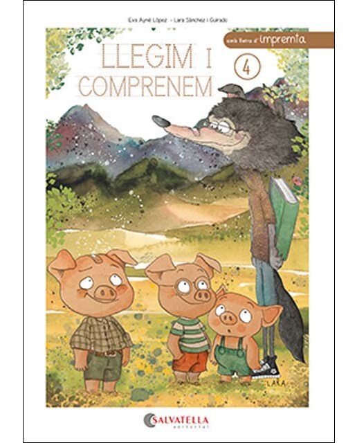 Llegim i comprenem 4: (Lletra d'impremta) (Capa mole) 1