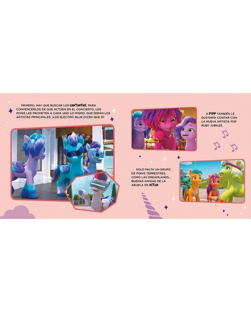 My Little Pony. Mi primera lectura - El festival de Herrawoodstock: Letra mayúscula, frases cortas y vocabulario sencillo (Capa dura) 3