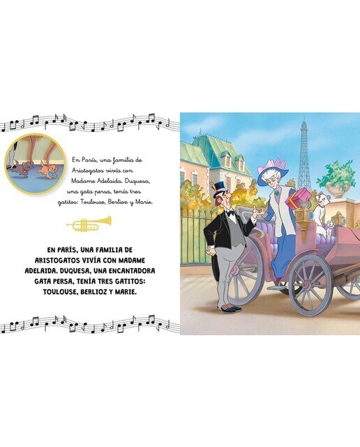Los Aristogatos. Ya leo solo (Disney. Lectoescritura): Con textos en letra ligada y mayúscula (Capa mole) 3
