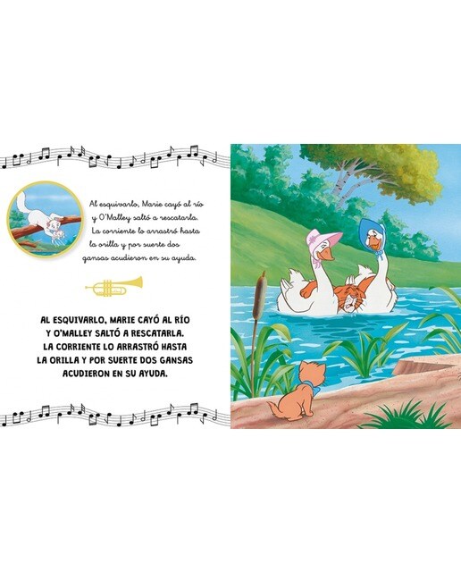 Los Aristogatos. Ya leo solo (Disney. Lectoescritura): Con textos en letra ligada y mayúscula (Capa mole) 4