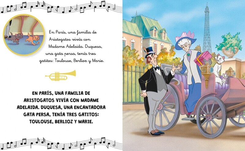 Los Aristogatos. Ya leo solo (Disney. Lectoescritura): Con textos en letra ligada y mayúscula (Capa mole) 7