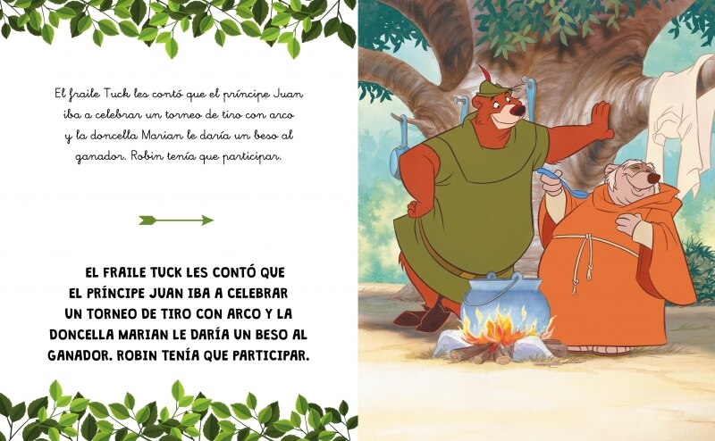 Robin Hood. Ya leo solo (Disney. Lectoescritura): Con textos en letra ligada y mayúscula (Capa mole) 6