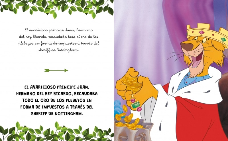 Robin Hood. Ya leo solo (Disney. Lectoescritura): Con textos en letra ligada y mayúscula (Capa mole) 7