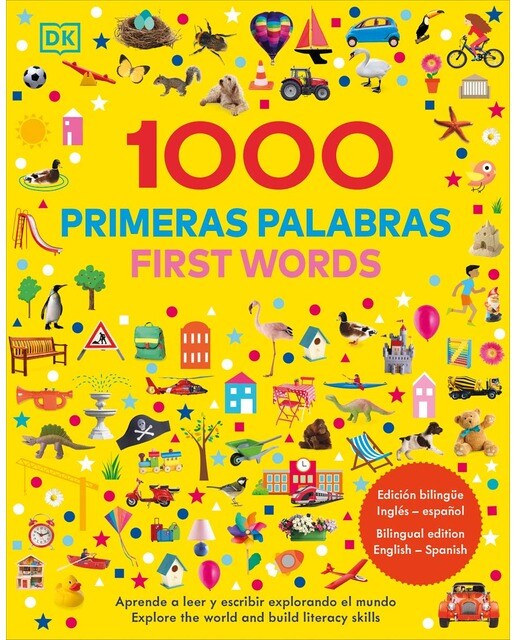 1000 Primeras Palabras / 1000 First Words: Aprende vocabulario en inglés y español (Capa dura) 1
