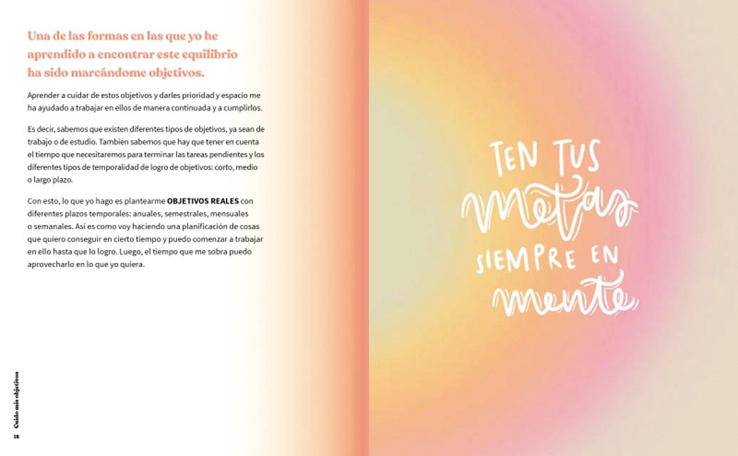 Una vida bonita. Mi diario de gratitud, motivación personal y lettering: . (Capa mole) 6