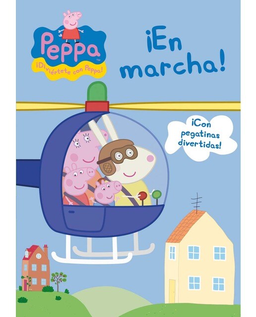Peppa Pig. Cuaderno de actividades - ¡En marcha!: (Incluye pegatinas) (Capa mole) 1