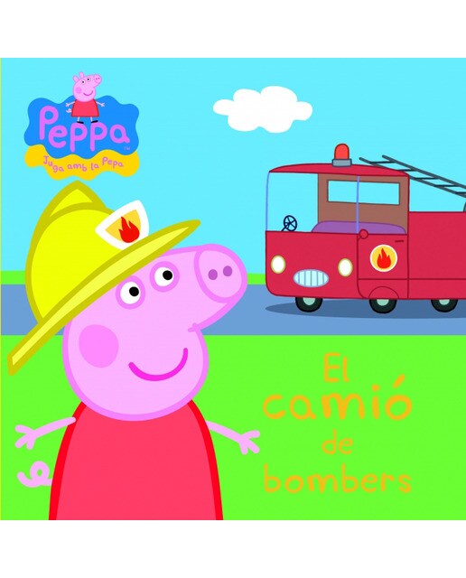 Peppa Pig. Llibre de cartró - El camió de bombers 1