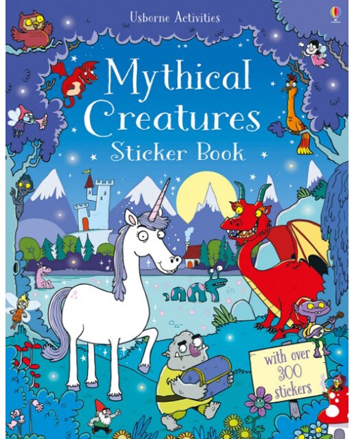 Mythical Creatures Sticker Book 1