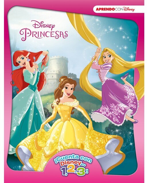 Princesas Disney. ¡Cuenta con Disney... 1, 2, 3! (Disney. Primeros aprendizajes) (Capa dura) 1